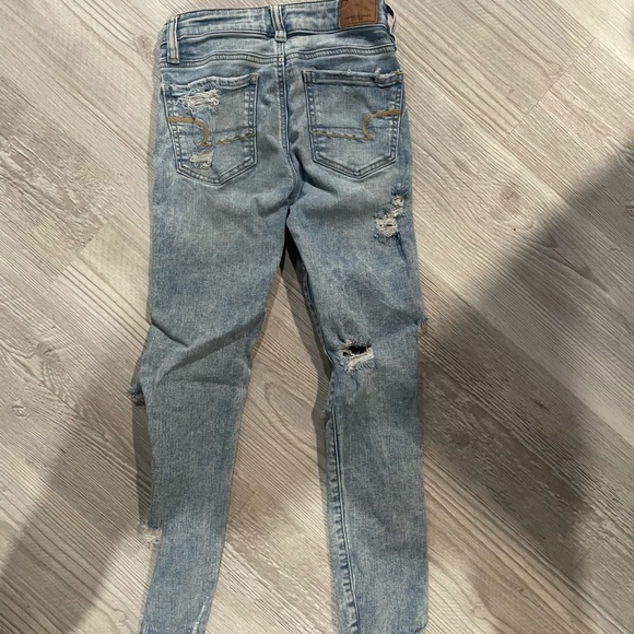 Distressed High waisted skinny jeans - Picture 4 of 4